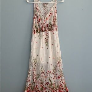 Forever 21 floral printed maxi